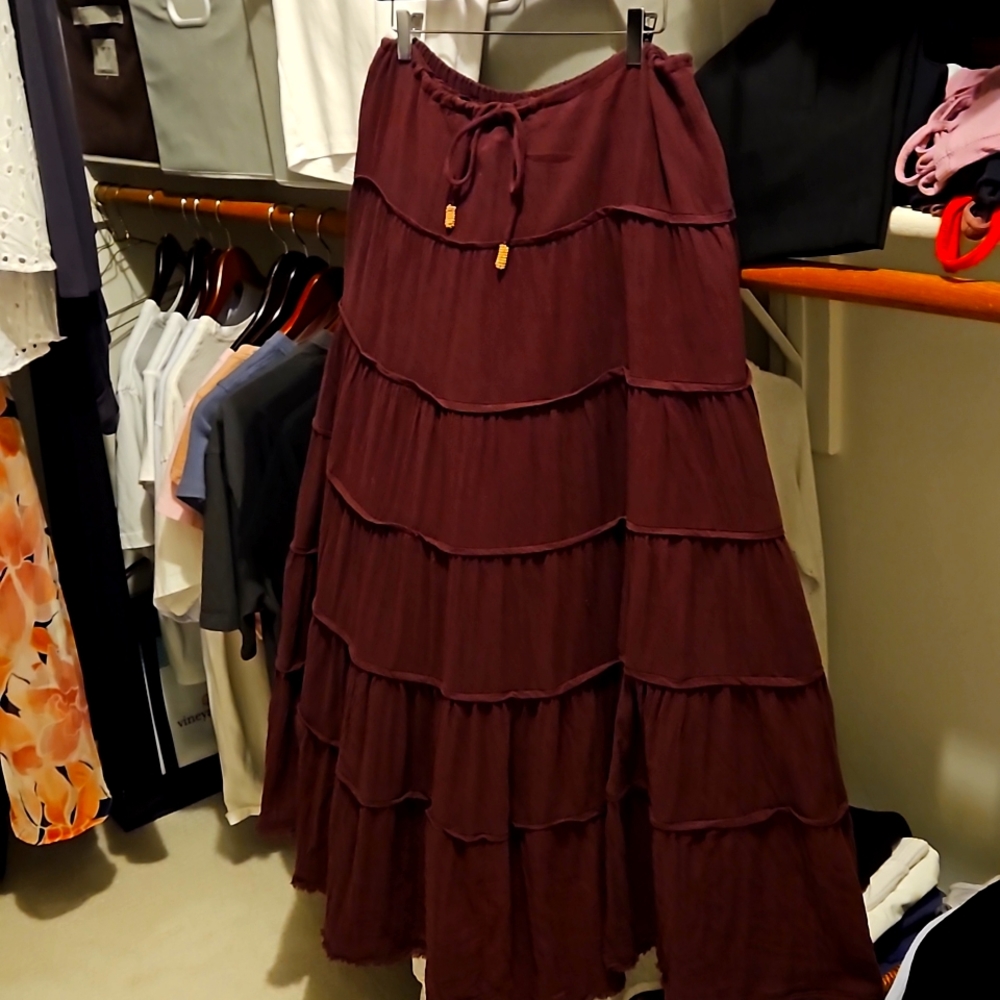 Free People Simply Smitten Maxi Skirt